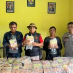 Polres Kapuas Hulu saat menggagalkan penyelundupan narkoba di perbatasan
