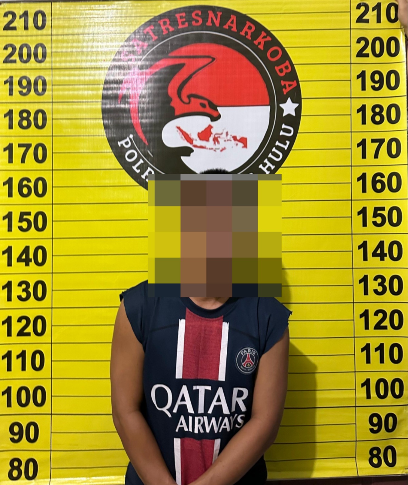 Pelaku JH yang diamankan Polres Kapuas Hulu