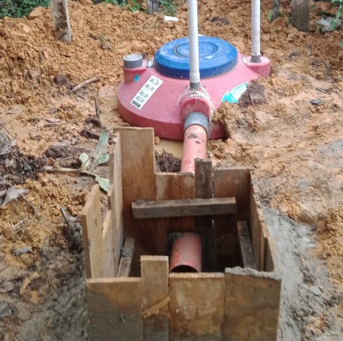Pembangunan SPAM yang pernah dilakukan oleh Dinas PUPR Kapuas Hulu pada tahun. 2024