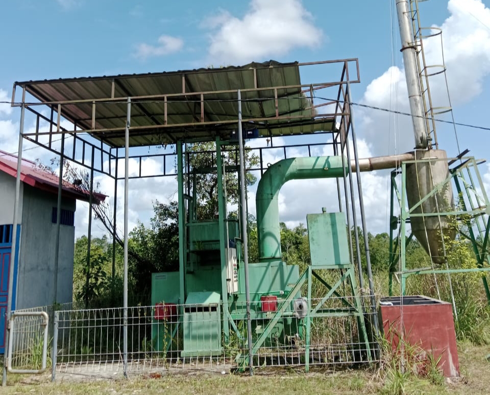 Incenerator di Rumah Sakit Badau