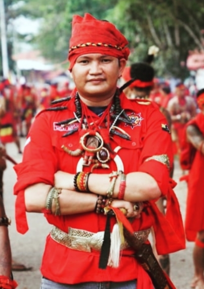 Melki Belulux Ketua Dewan Pimpinan Daerah (DPD) TBBR Kapuas Hulu
