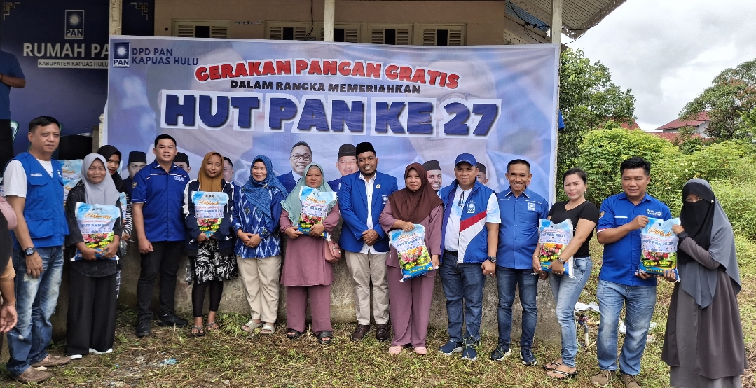Penyaluran bantuan pangan beras gratis dilaksanakan PAN Kapuas Hulu 