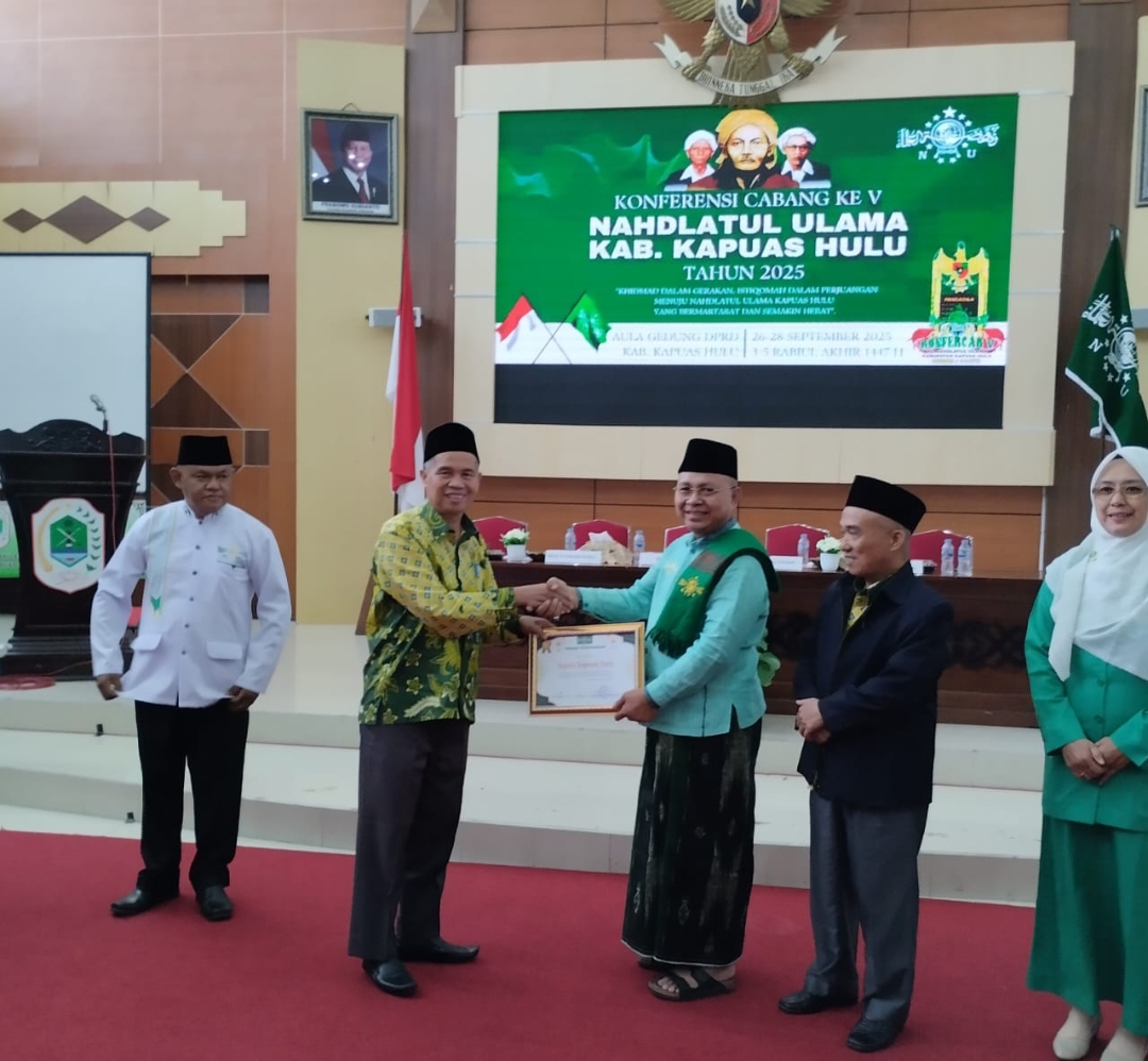 Kegiatan Konfercab ke- V PCNU Kapuas Hulu dalam memilih pemimpin baru 